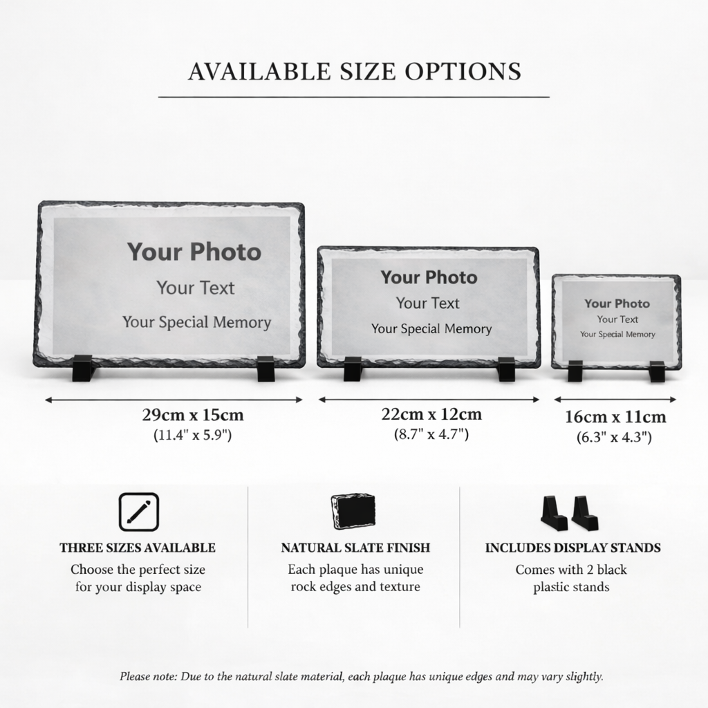 Personalised Wedding Photo Slate – Mr and Mrs Keepsake - Image 6
