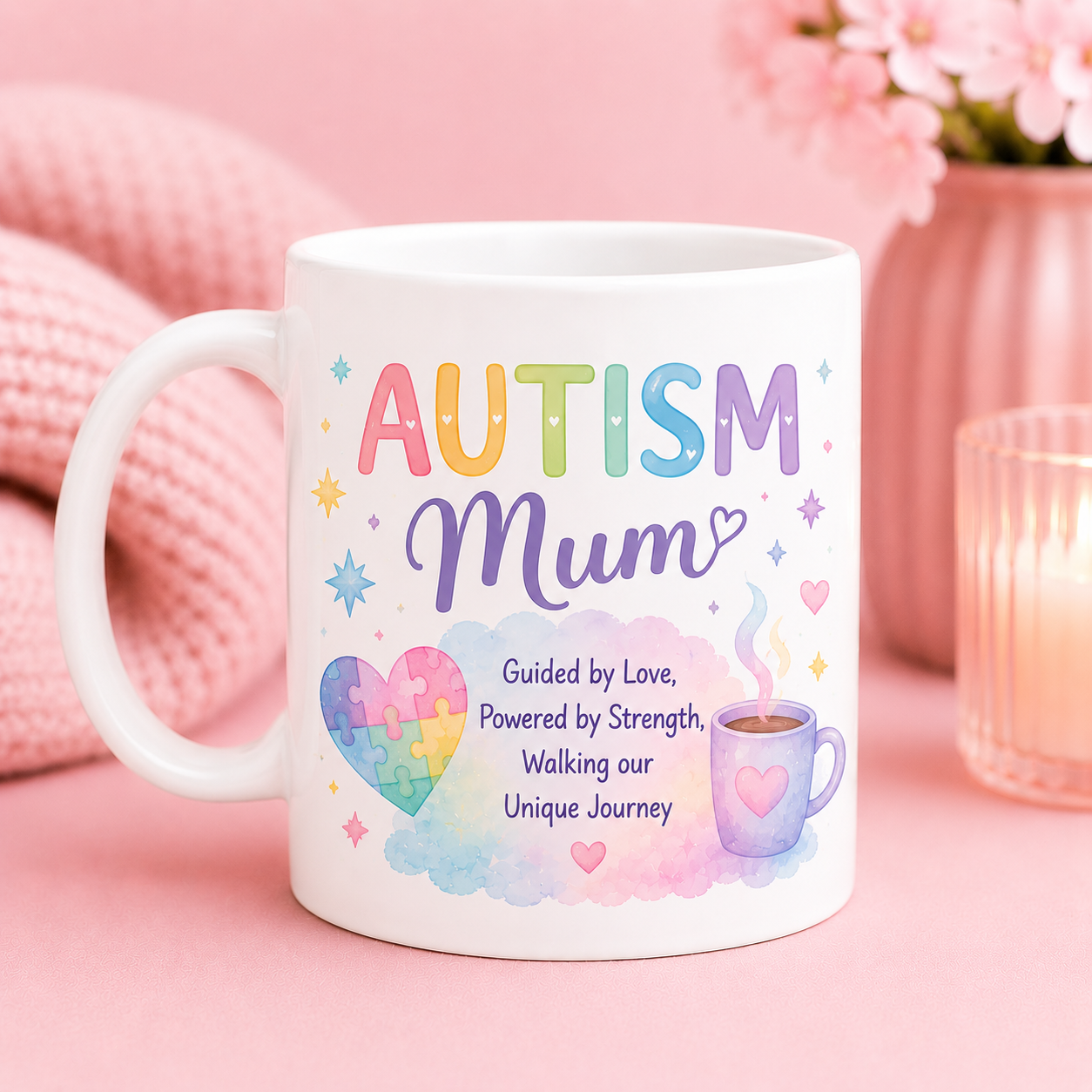 Autism mum mug